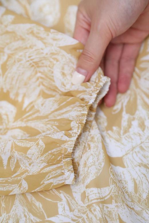 LPIUTY品牌直发！漾夏花叙～桑蚕丝印花连衣裙 C1225043 商品图10