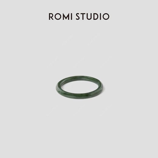 ROMI STUDIO 非金属仿珍珠手镯 复古优雅细圆条手镯 RWCRP33377 商品图0