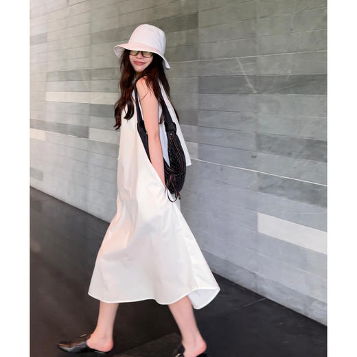 COCO ZONE 刘一一 【100棉】法式半开领无袖连衣裙ACD2A0387 商品图0