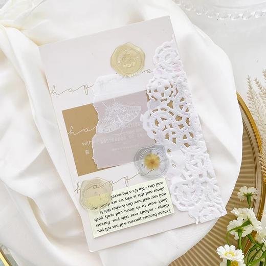 彩色糖果透明火漆印章封口贴可爱装饰品（颜色随机） 商品图2