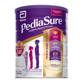 【保税直发&溯源码】荷兰Abbott雅培小安素儿童成长营养粉香草味850g/罐