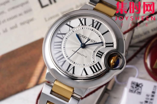 CR卡地亚蓝气球系列 中号33mm 间黄金 女士腕表 商品图2