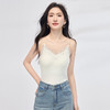 熙世界白色花边蕾丝吊带背心女夏季外穿基础打底内搭短款上衣美背 商品缩略图3