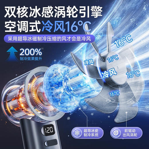 2025新款手持风扇便携式迷你充电手持小风扇户外迷你手持风扇 商品图3