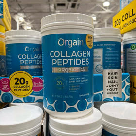 美国直邮特价340元🉐包税包邮到手🔥ORGAIN 胶原蛋白胜肽➕益生菌粉，每罐726g，滋养肌肤头发指甲，呵护骨骼