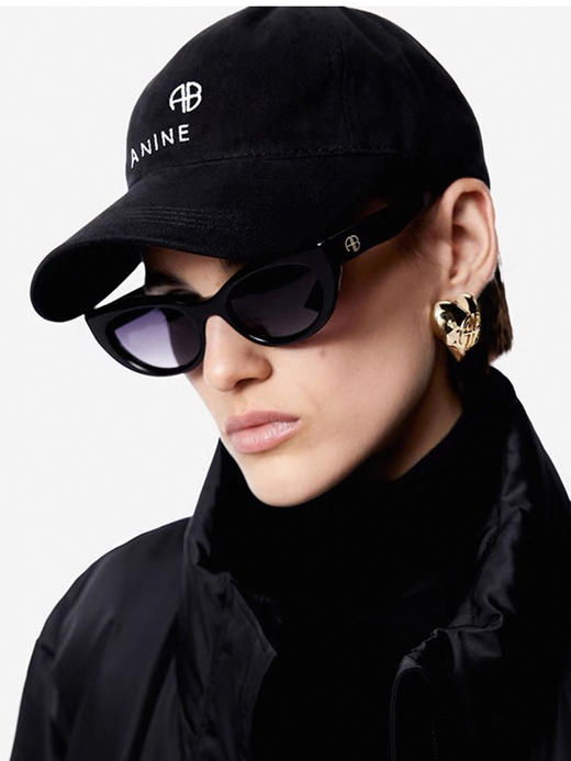 现货 THS-无 anine家 棉质斜纹棒球帽 防晒太阳帽 2色 CN201 商品图1