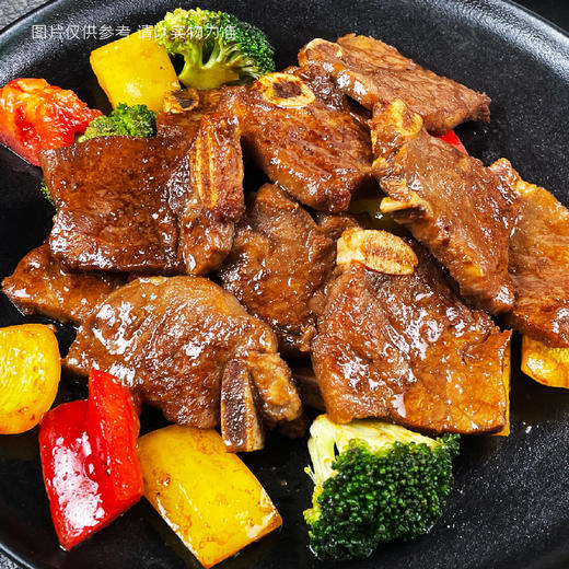 联豪食品黑椒牛仔骨200g*6包 商品图3