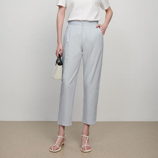 20234  IN AND ON  杜邦SORONA麻棉长裤   商品图5