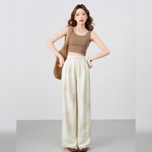 SUTUS/禅意定染亚麻裤丨轻若蝉翼 自带降温属性 商品图1