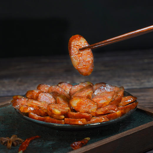 巴东县巴腊香烟熏风味土家腊香肠500g/袋 商品图2