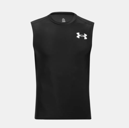 安德玛男子UA HeatGear® OG紧身无袖上衣1390100-001 商品图3