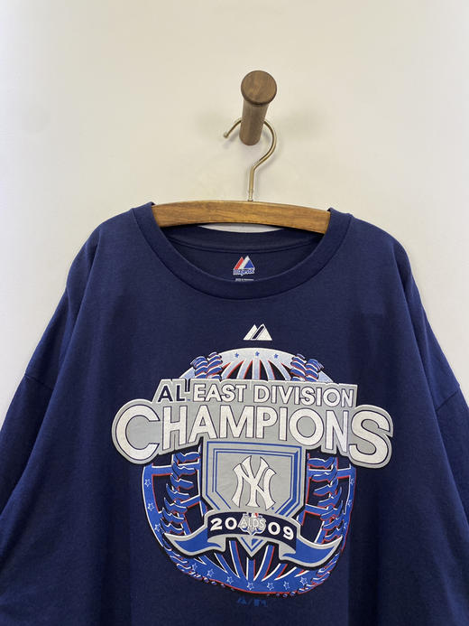 Y2K Vintage Majestic 洋基队 MLB 美国职业棒球大联盟 短袖T恤 _SST(2XL) 商品图2