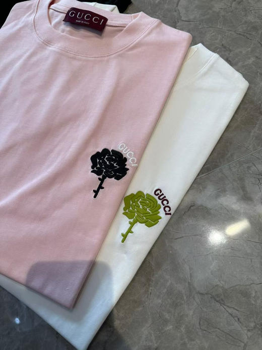 圆领T。  粉色。白色。自己备注号码颜色 商品图3