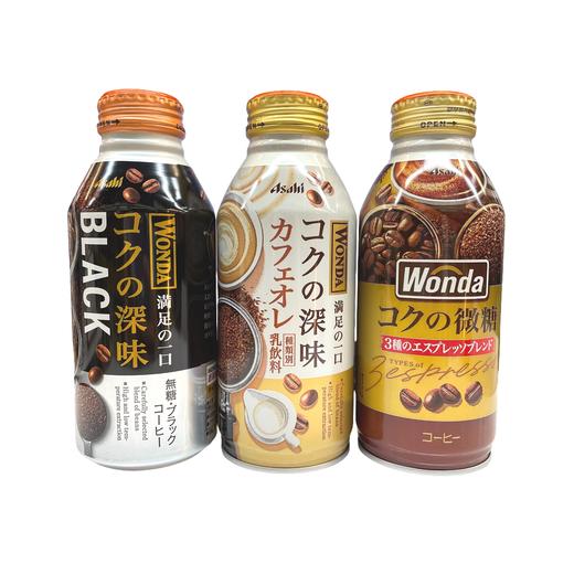 日本 朝日旺达即饮黑咖啡/牛奶咖啡/微糖拿铁 商品图1