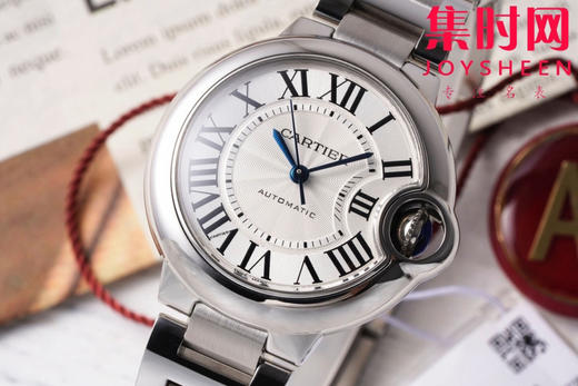 CR卡地亚蓝气球系列 中号33mm 罗马面 女士腕表 商品图2