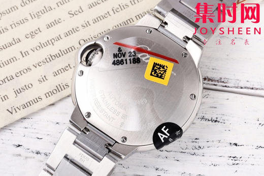 CR卡地亚蓝气球系列 中号33mm 粉气球 女士腕表 商品图7