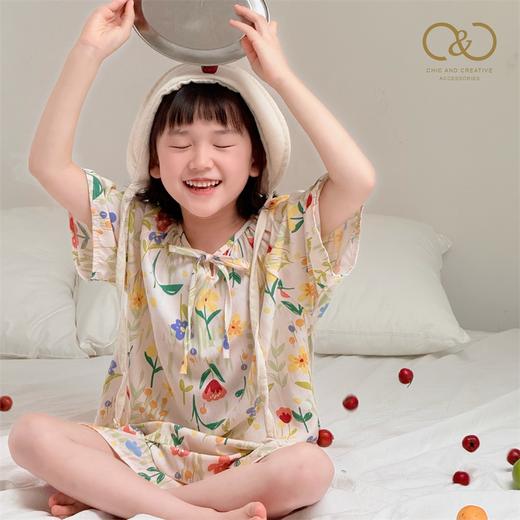 意大利C&C 亲子款棉绸印花家居服套装 睡衣 小童/中大童/成人 多款可选 商品图11