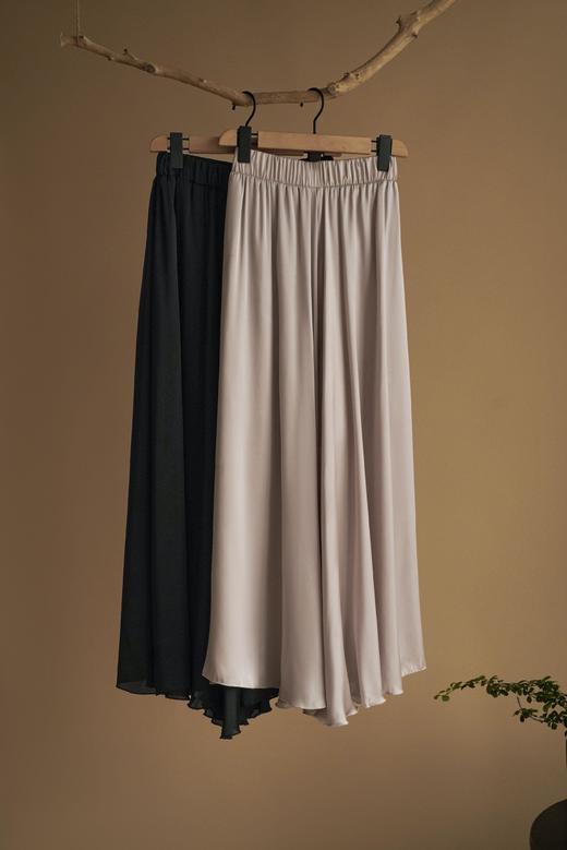 缎面国风不对称裙裤 商品图0