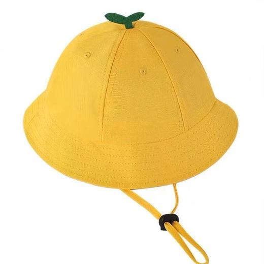 纯棉幼儿园小学亲子儿童款黄色小黄帽丸子帽春游秋游嫩芽帽六一儿童节hs6011 商品图3
