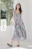 夏日清凉背心天丝水墨晕染连衣裙 商品缩略图1