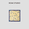 ROMI STUDIO 美式复古感全棉印花拼色撞色小方巾 RWCRP33543【发货时间25天】 商品缩略图0