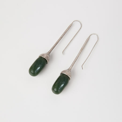 ROMI STUDIO 非金属木质耳饰 简约设计感优雅复古耳环 RWCRP33373 商品图3