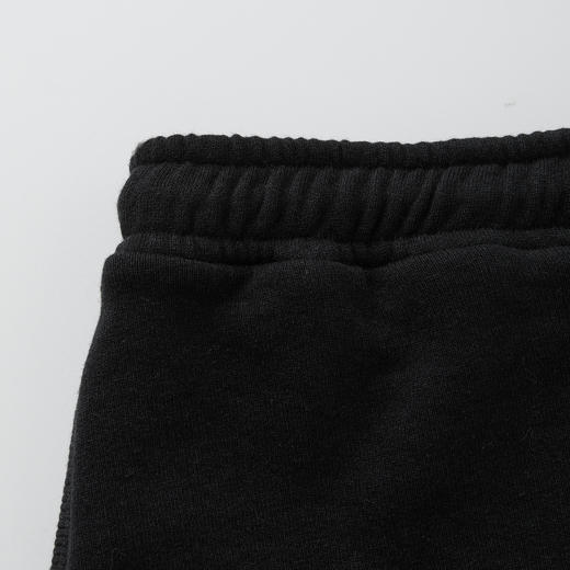 ROMI STUDIO 简约复古  运动休闲松紧腰黑色抽绳短裤 RWCRXM3064(现货) 商品图2