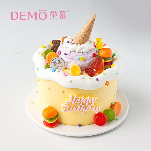 4英寸糖果游乐园·创意主题奶油蛋糕|Candy amusement park 商品图2