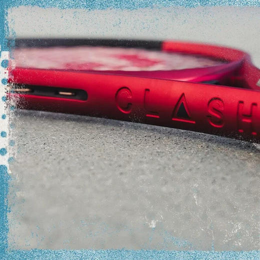 威尔胜（Wilson）网球拍碳纤维CLASH V2系列成人专业网球拍全碳素碳纤维比赛训练拍 WR074311U2-100L V2. 商品图9