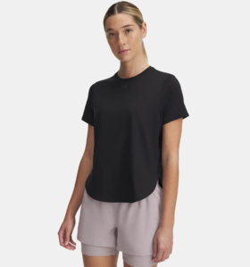 安德玛女子UA Launch Elite爆冷系列Iso-Chill短袖T恤1389564-348 1389564-001