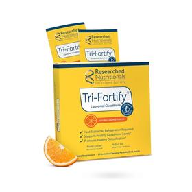 RN138 Tri-Fortify®脂质型谷胱甘肽含维生素C橘子味盒装20袋