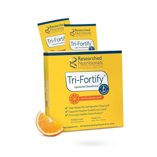 RN138 Tri-Fortify®脂质型谷胱甘肽含维生素C橘子味盒装20袋 商品图0
