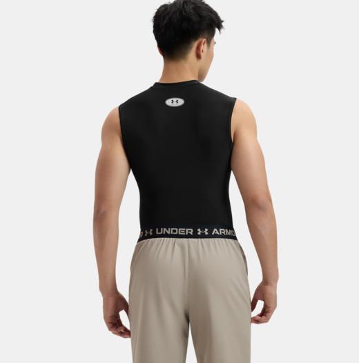 安德玛男子UA HeatGear® OG紧身无袖上衣1390100-001 商品图1