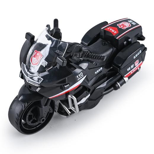 【拍1发3！六一礼物佳选🎁】耐摔不怕摔！🚴‍♂️儿童惯性摩托车模型，萌趣设计陪伴成长✨儿童男孩惯性摩托玩具车模型 装饰摆件 耐摔玩具幼儿园六一礼品 商品图9