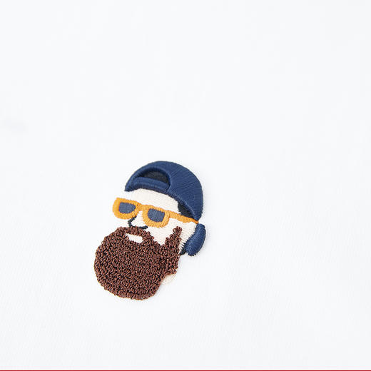 【断码清仓】HX 夏季圆领短袖T恤微宽松版型S102522331101 商品图2