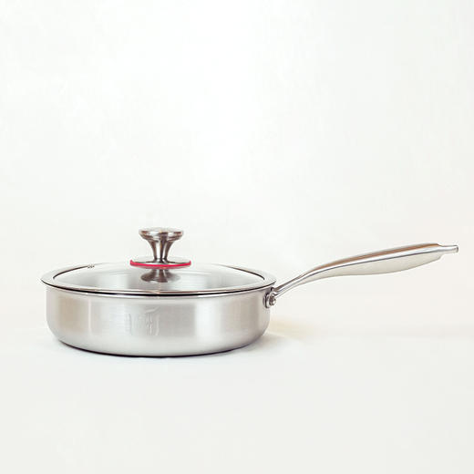 【昀蓉·定制周边】316L不锈钢煎锅/炒锅，医用级用材，安全放心耐腐蚀，
高抗菌率 商品图1
