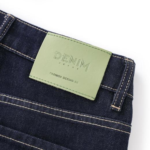 「高货wl」全新升级【铂金会员220/天猫299/差价79】(10841)洛诗琳翻边休闲牛仔裤2025夏季薄款小众设计法棍裤女wl10841 商品图3