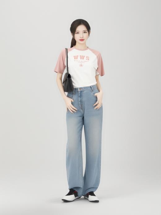 佐丹奴女装25年新款纯棉针织T恤衫05395214 商品图8