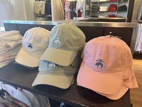 推荐布克兄弟棒球帽！Brookbrothers 男女同款可调节棒球帽🧢 质量版型超好，背后可调节的古铜质地小羊扣，只要¥299直邮到手