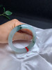 620041，60.2飘花正圈手镯，清爽干净，飘清新蓝花，整体均匀细腻 商品缩略图5