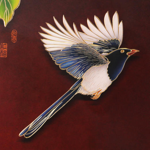 喜事临门 铜雕艺术画 商品图5