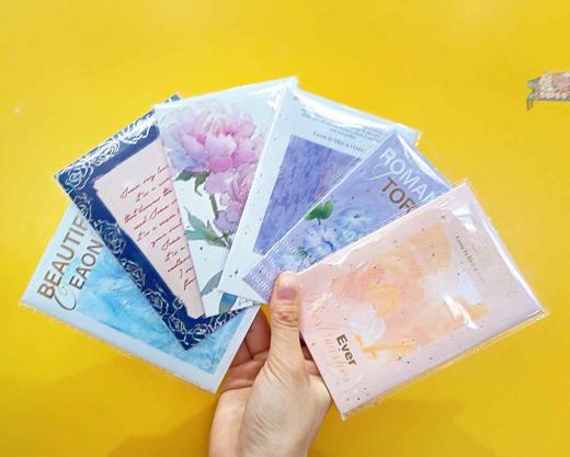 纸先生85×130mm长方形贺卡万用卡（图案随机） 商品图2