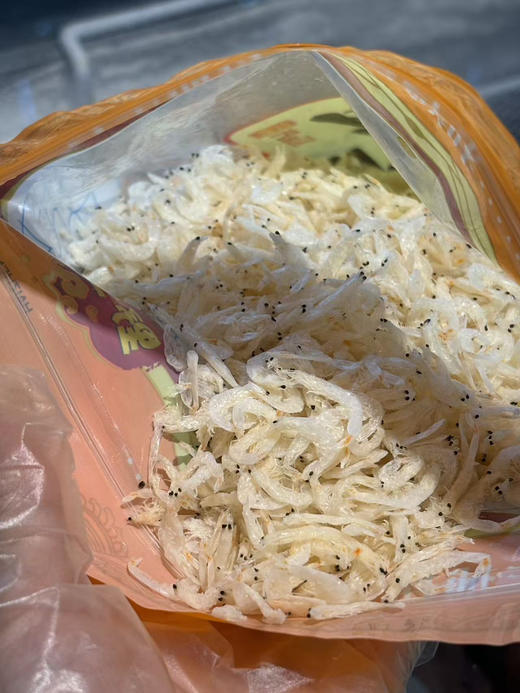 宁波熟干淡虾皮 250克，冷冻保存，宁波人叫糯米虾皮，不损嘴皮，软软糯。 商品图1