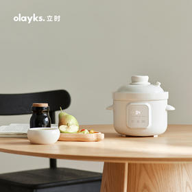 olayks立时微压米油辅食锅宝宝煮粥炖汤分月龄婴儿电炖锅炖盅BB煲