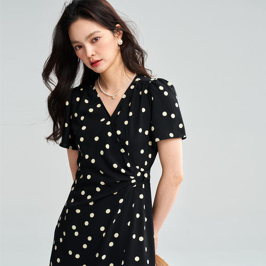 【大牌同款】25夏季轻奢气质风连衣裙 设计感潮流长裙 商品图5