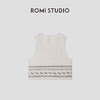 ROMI STUDIO“邂逅夏日”天然雨露麻小鹿印花度假风马甲 RWCRSY3588 商品缩略图1