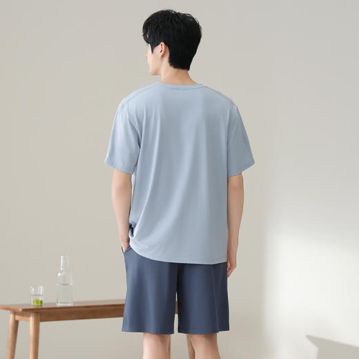50%莫代尔 芬腾莫代尔纯色套头可外穿居服套装 商品图4