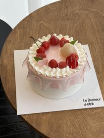 夏荔杨梅·奶油蛋糕