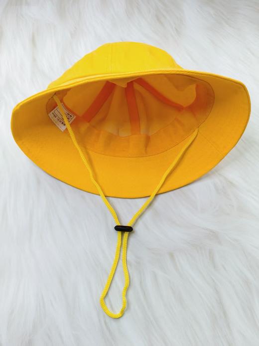 纯棉幼儿园小学亲子儿童款黄色小黄帽丸子帽春游秋游嫩芽帽六一儿童节hs6011 商品图5