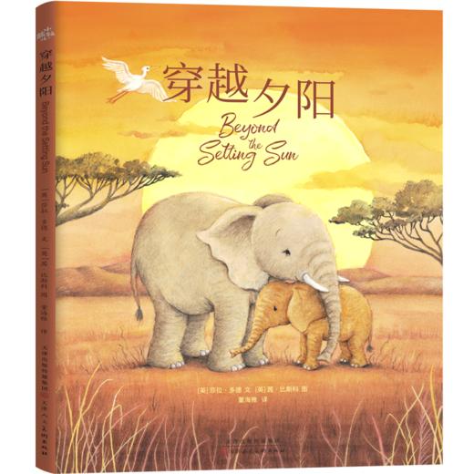 成长系列：穿越夕阳小象埃昆与妈妈的告别之旅离别悲伤接纳成长生命教育绘本关于离别关于爱 商品图3